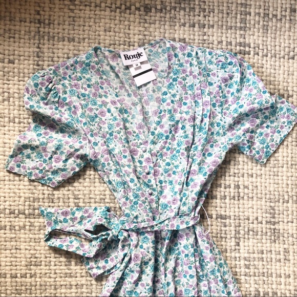 Rouje Floral Midi Dress - Picture 3 of 9